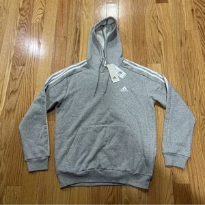 Adidas Essential Fleece Gray Men's Hoodie Size Medium
